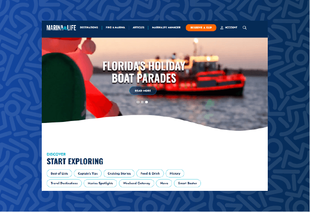 Marina Manager Web App